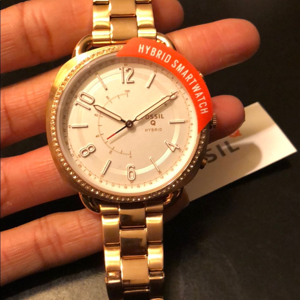 Fossil Q Accomplice Rose Gold Watch